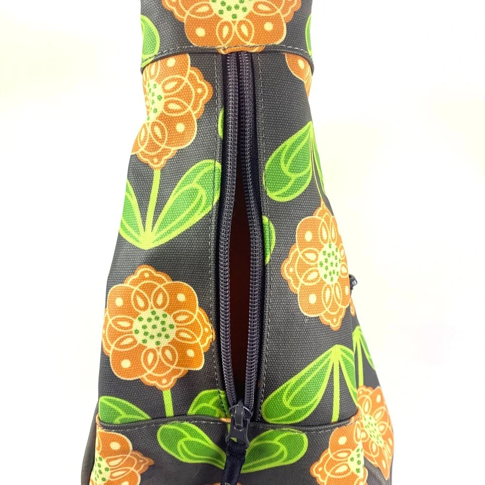 Petunia Pickle Bottom Touring Diaper Bag Santiago Sunset Sling Hobo Tote Pad SEE